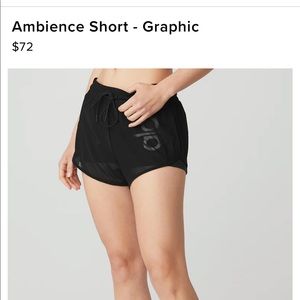 Alo yoga ambience shorts